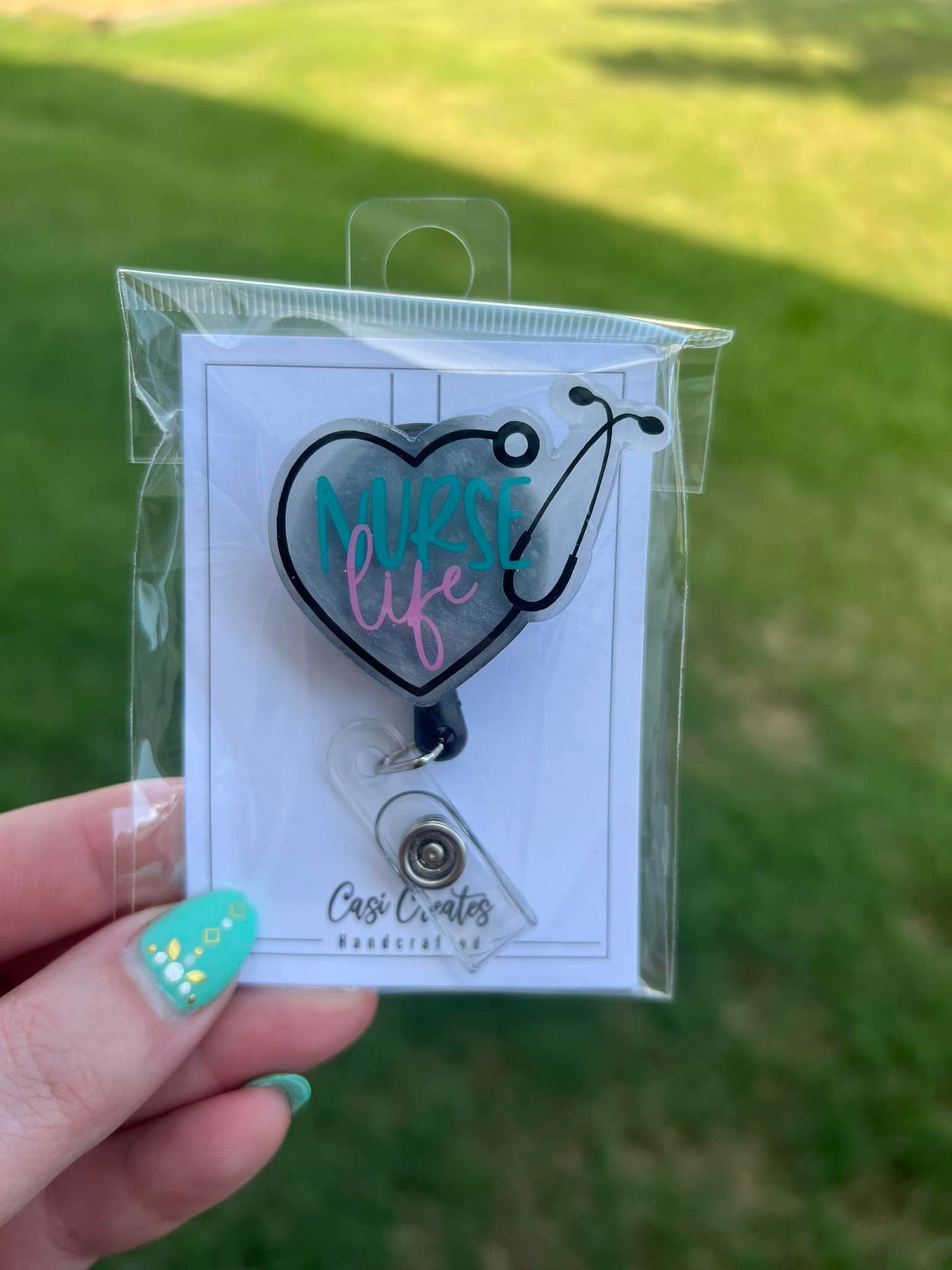 Nurse Life Badge Reel