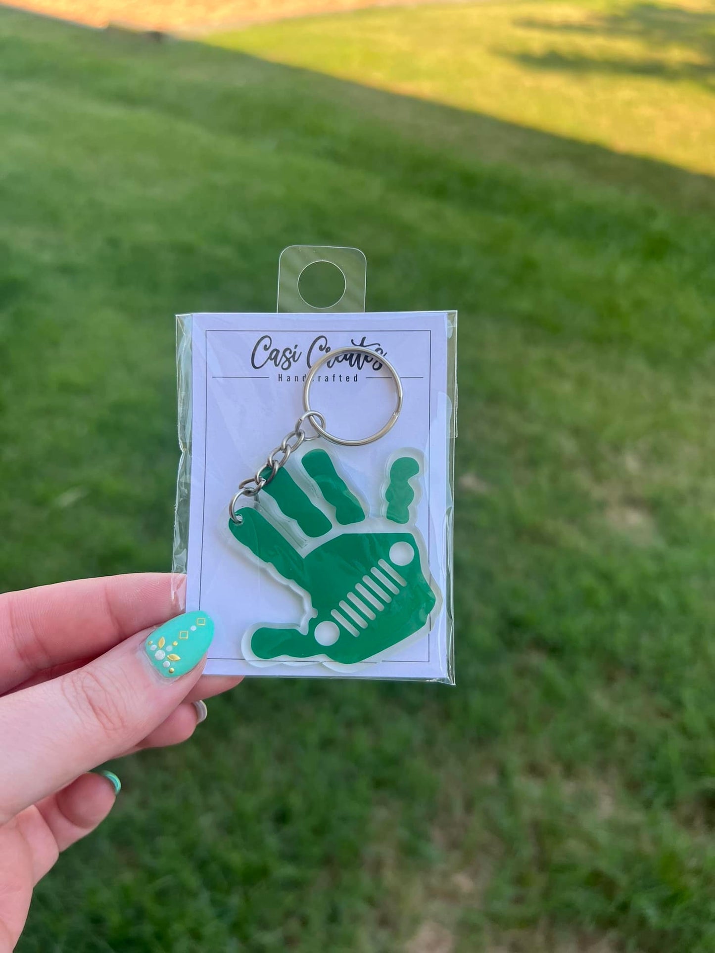 Jeep Wave Keychain