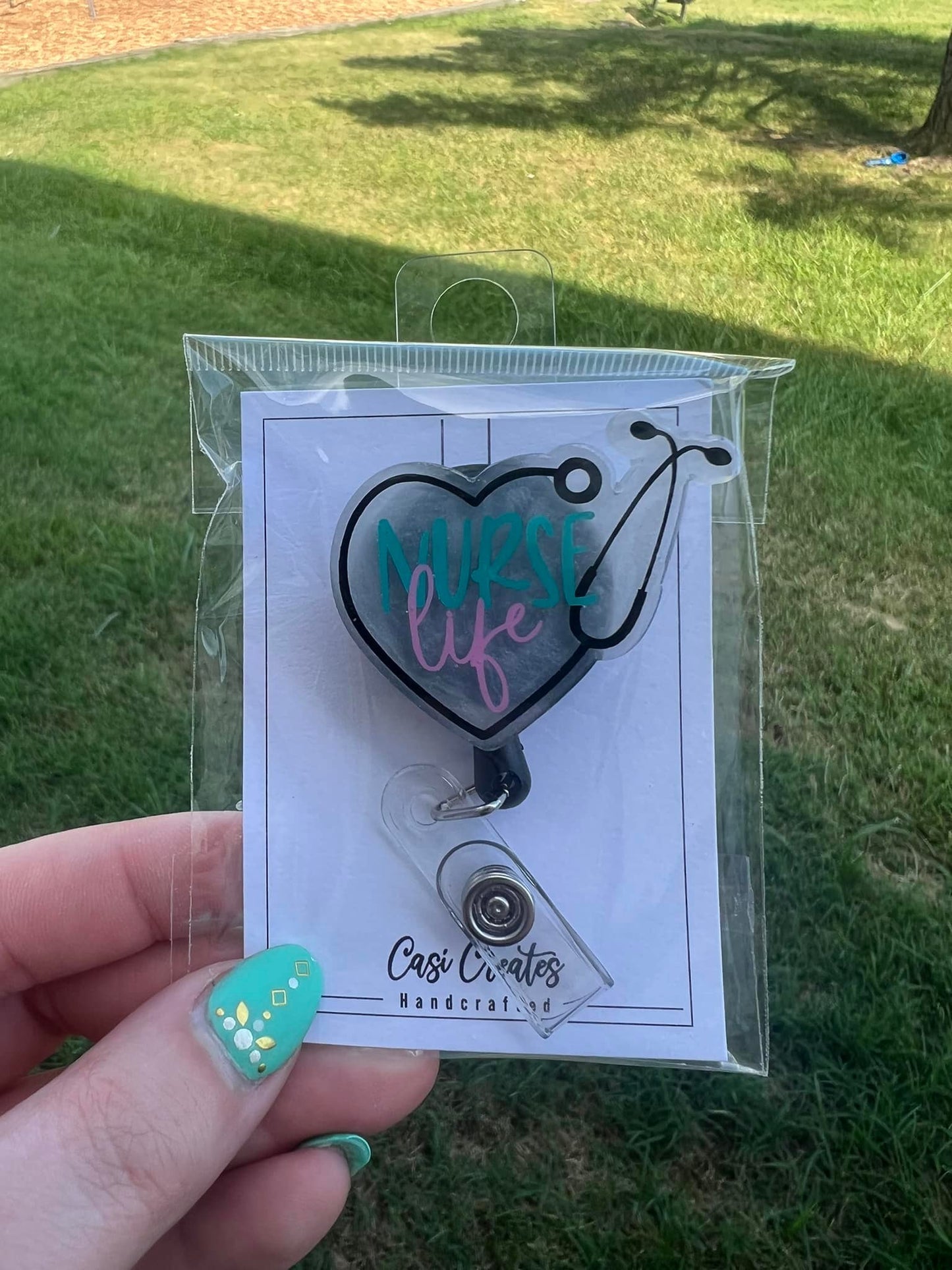 Nurse Life Badge Reel