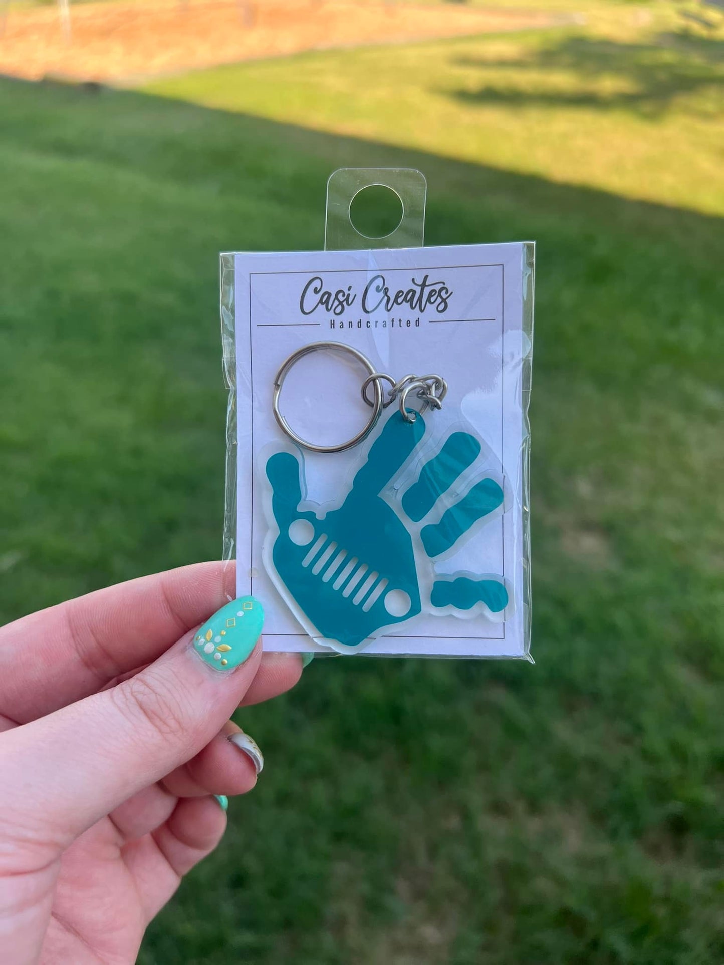 Jeep Wave Keychain