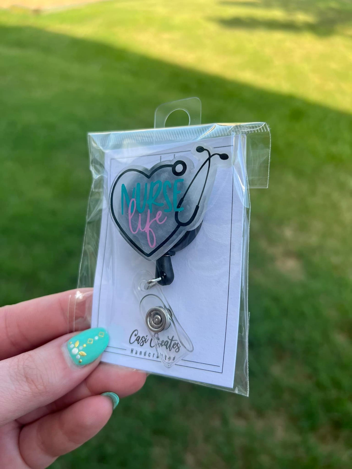 Nurse Life Badge Reel
