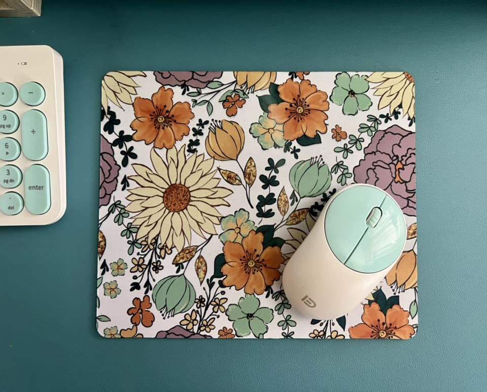 Floral Mouse Pad
