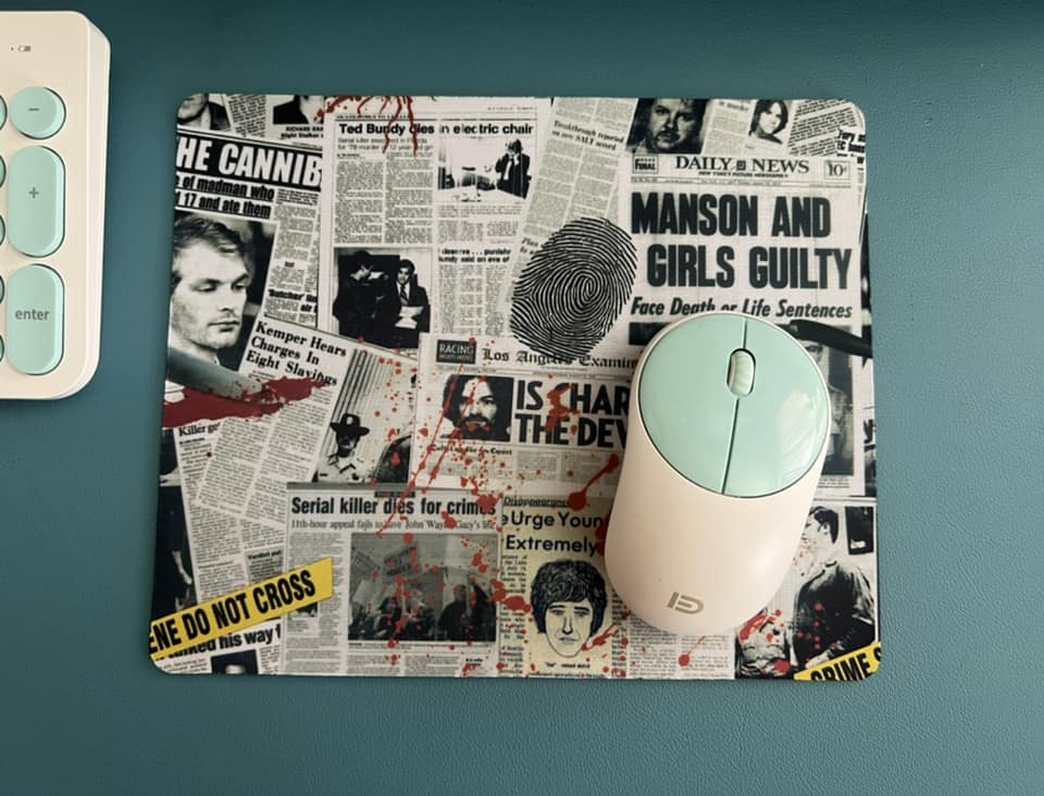 Serial Killers Mouse Pad