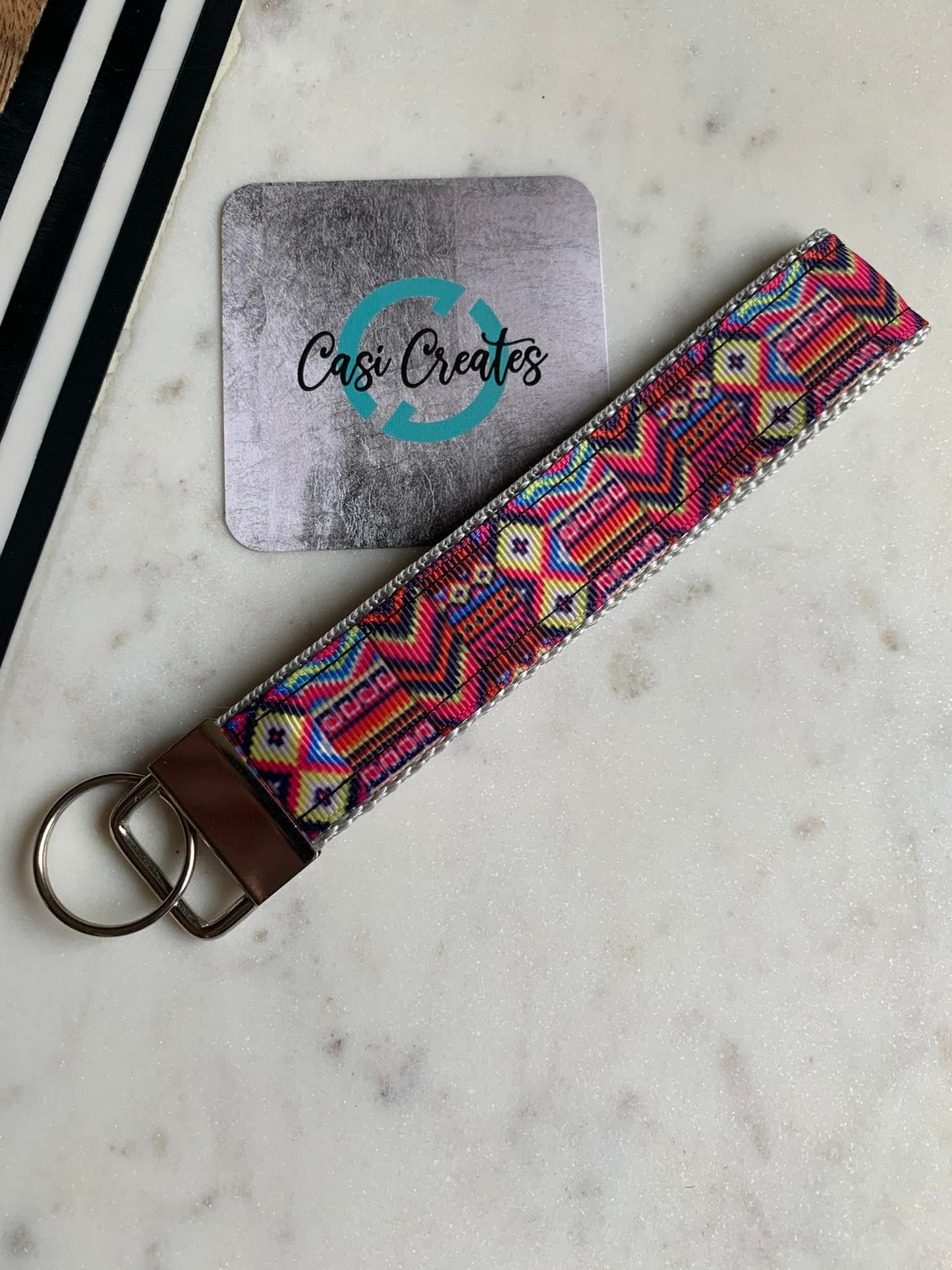 Geometric - Key Strap