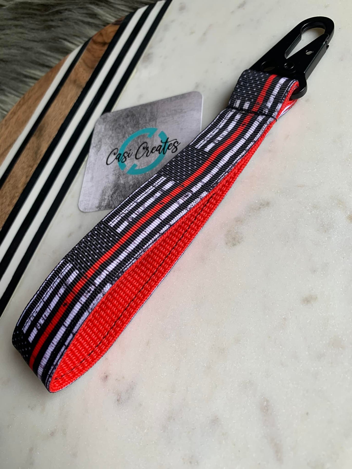 Red Line - Key Strap