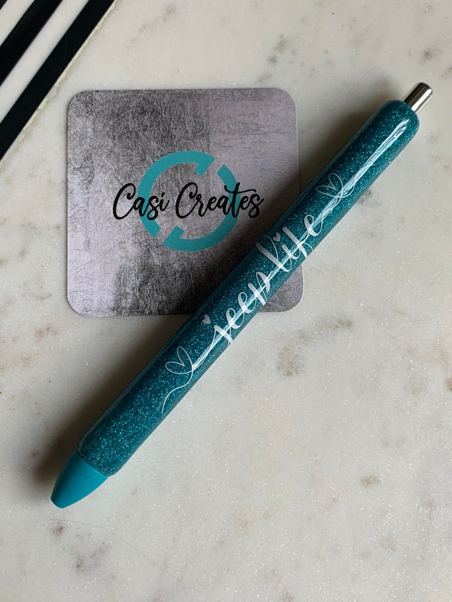 Teal Jeep Life - Ink Joy Pen