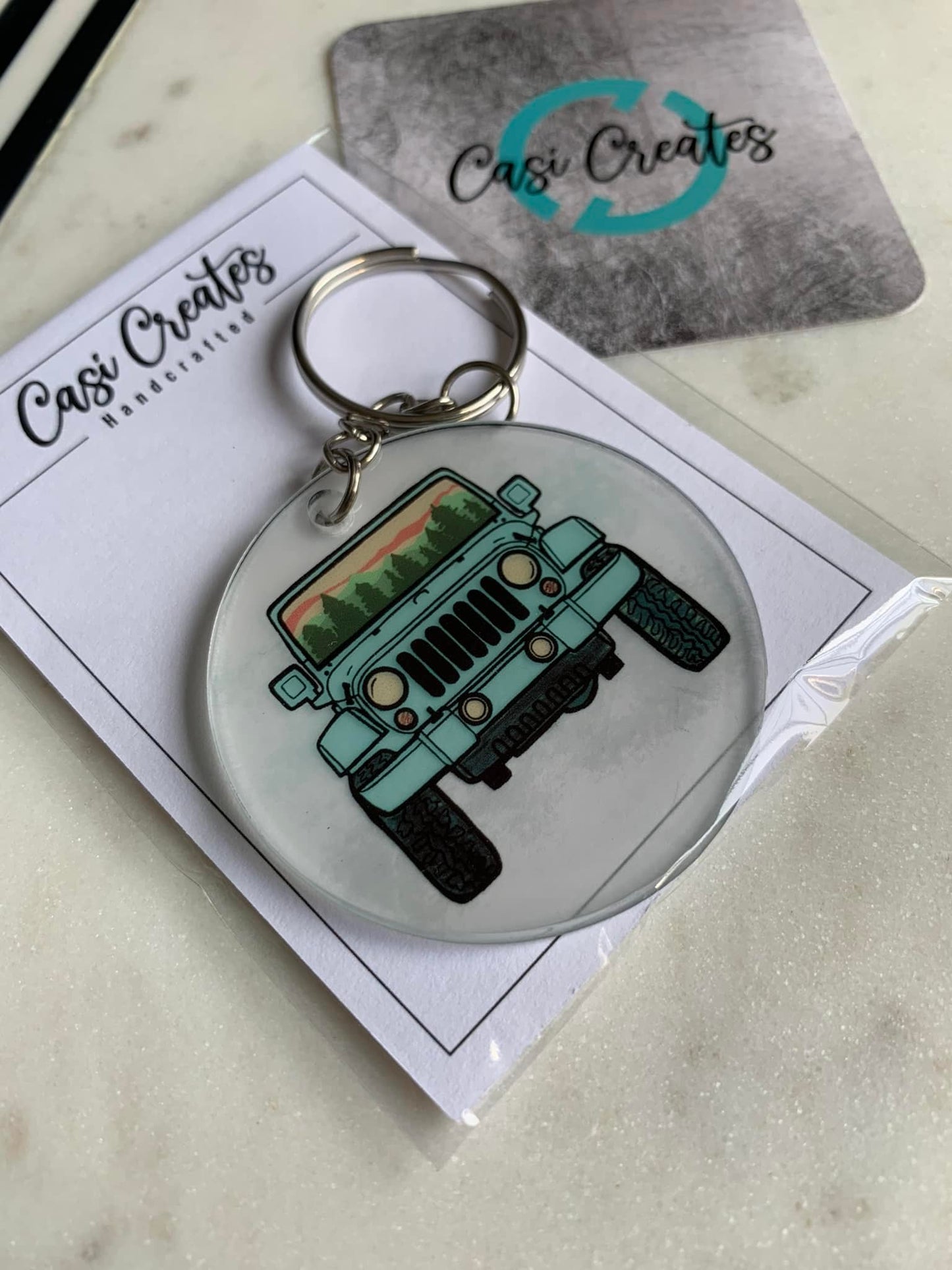 Jeep Keychain