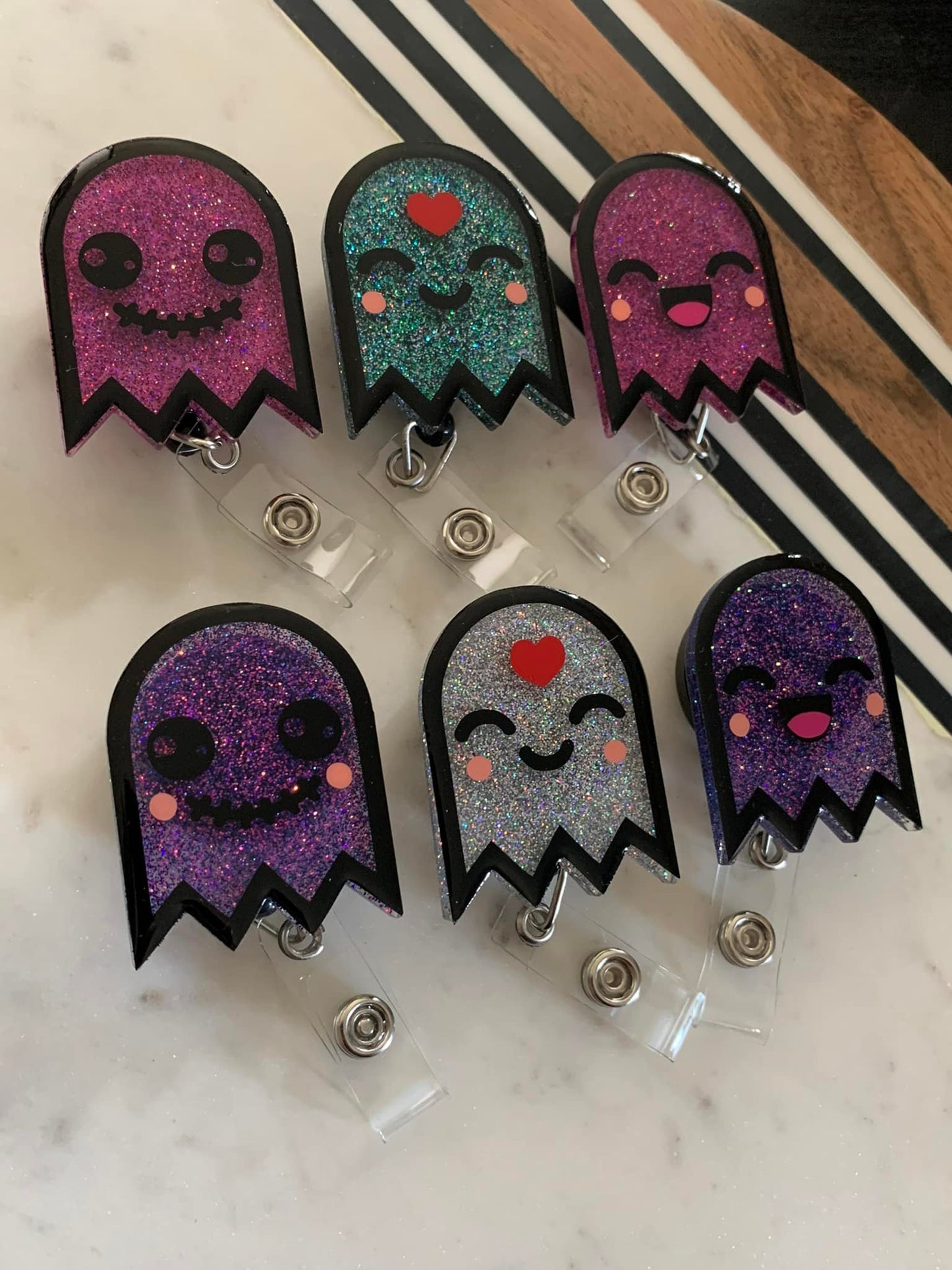 Heart Ghost Badge Reel