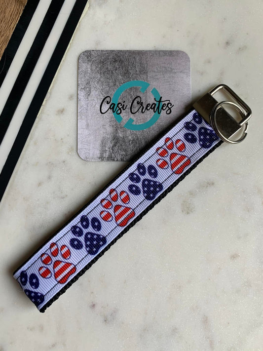 USA Paw Print - Key Strap
