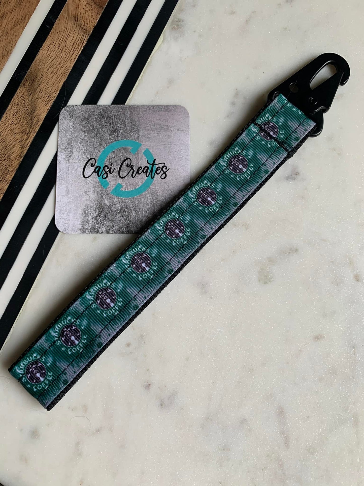Starbucks Graffiti - Key Strap