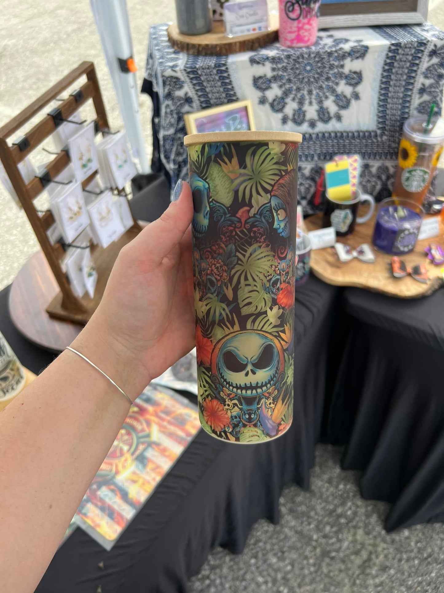 Nightmare 25 oz Glass Tumbler