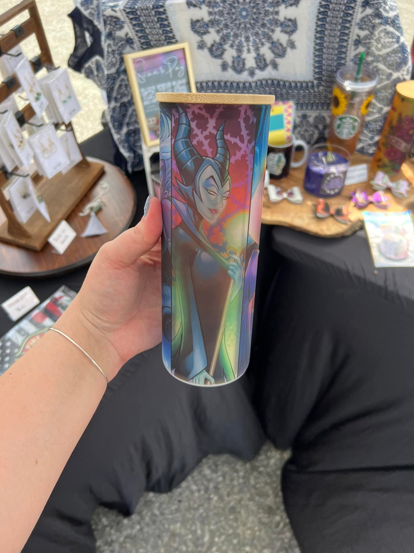 Villians 25 oz Glass Tumbler