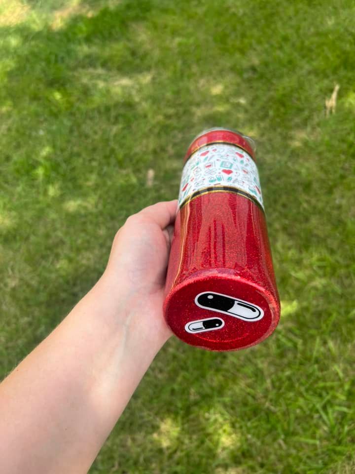 You Don't Have to Be Crazy to Work Here - Red 20 oz Tumbler