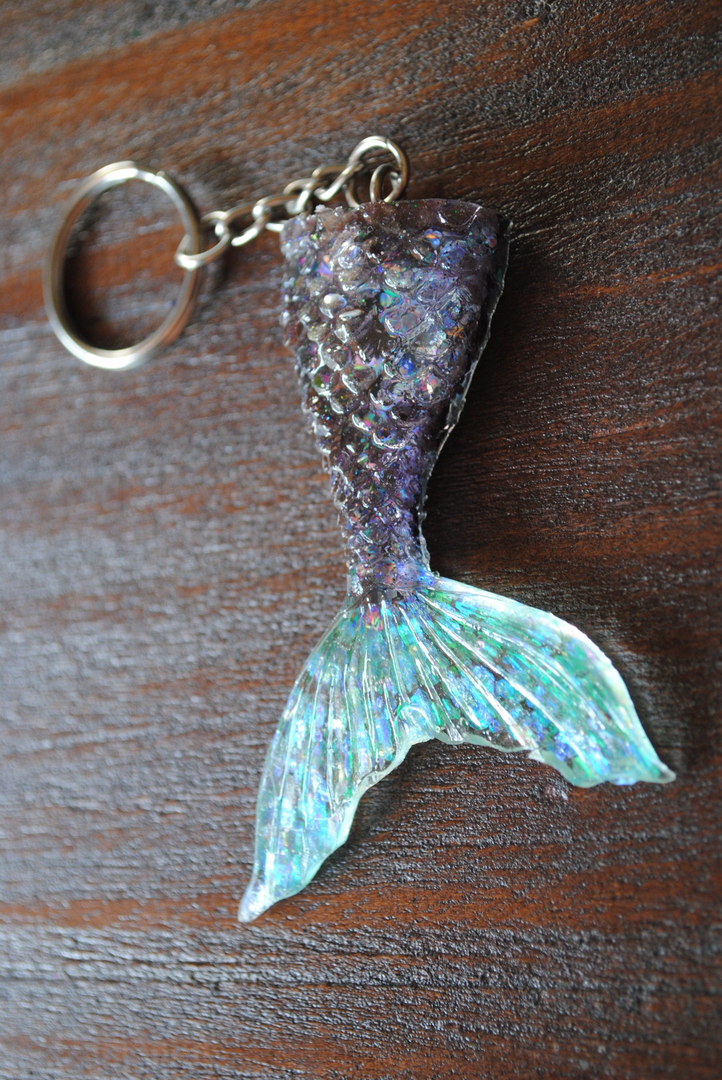 Mermaid Tail (2) Keychain
