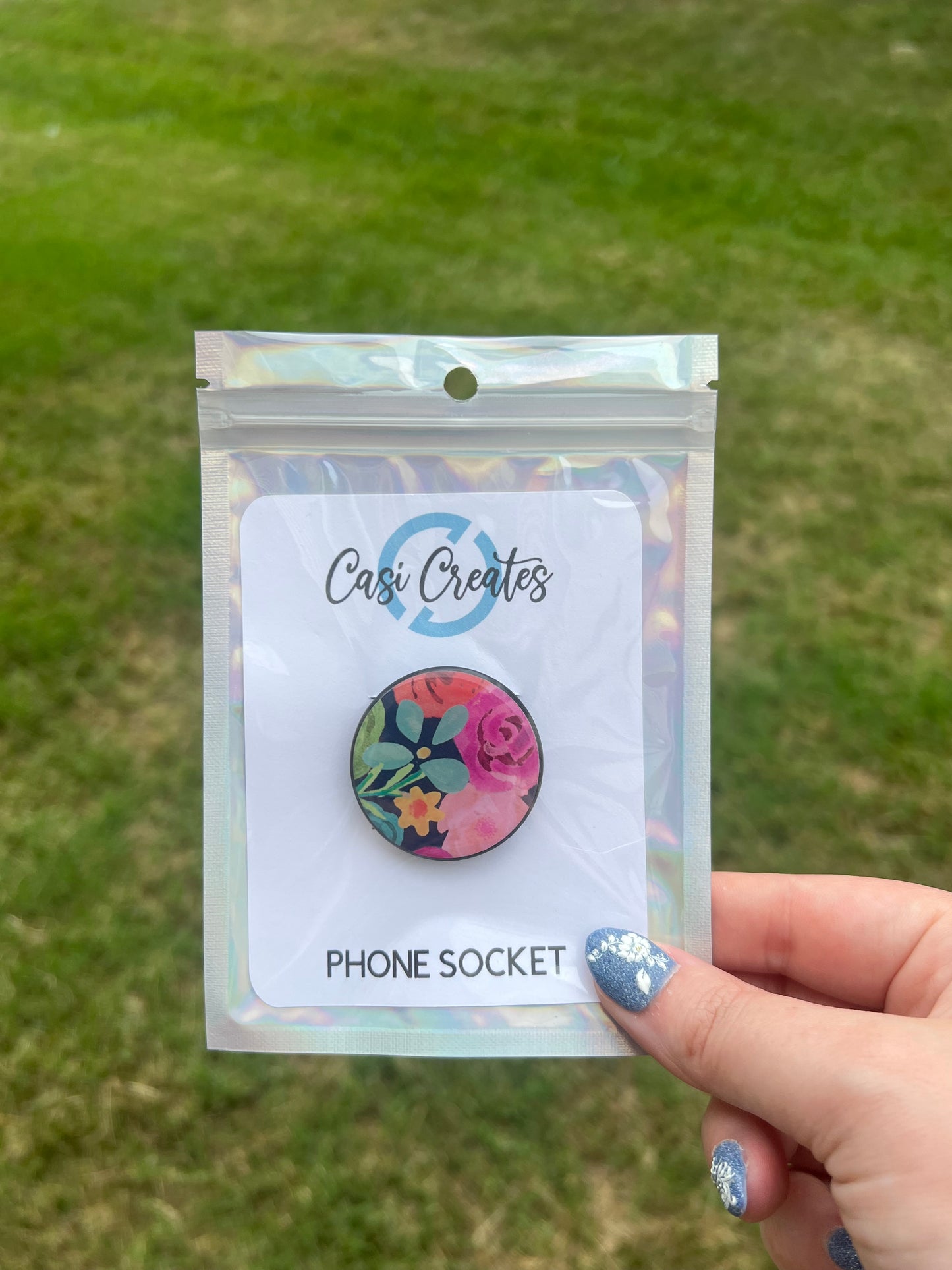 Floral Phone Socket