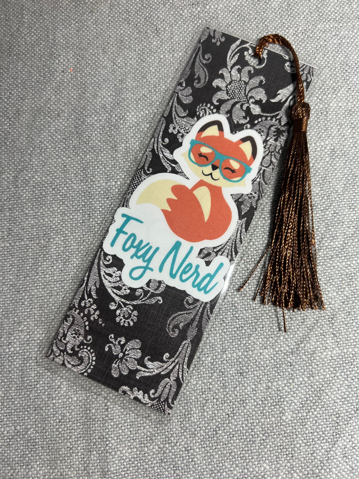 Foxy Nerd Bookmark