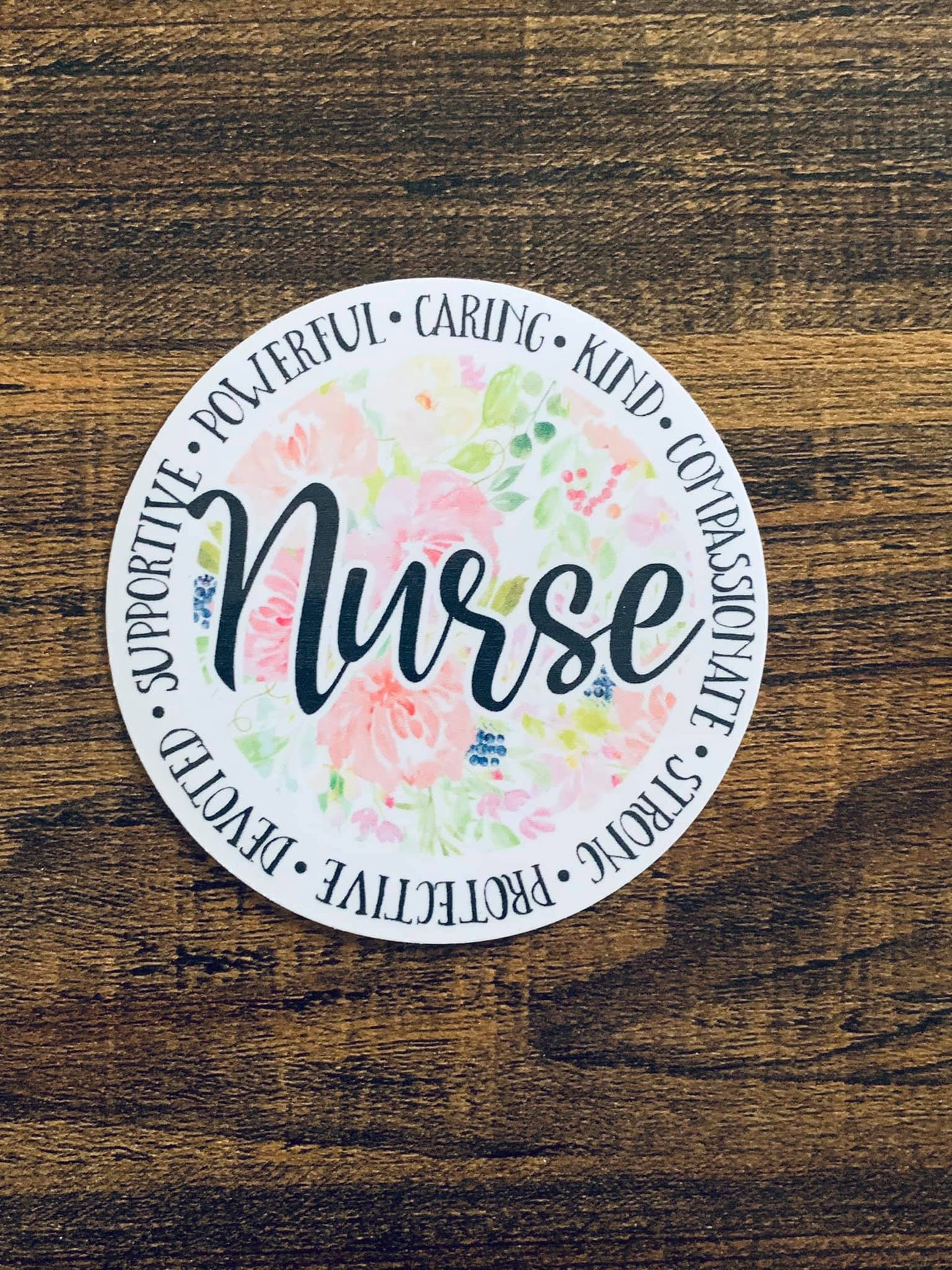 Nurse Water Resistant Sticker