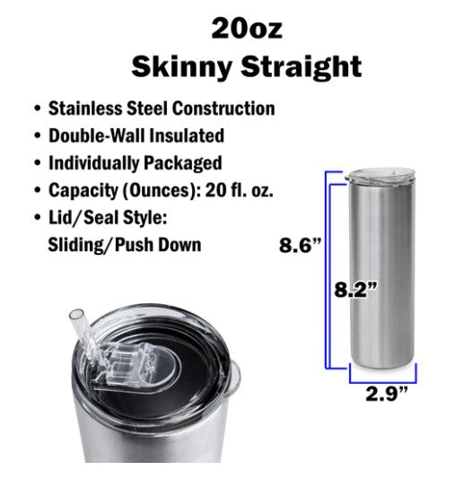 Not All Who Wander 20 oz Tumbler