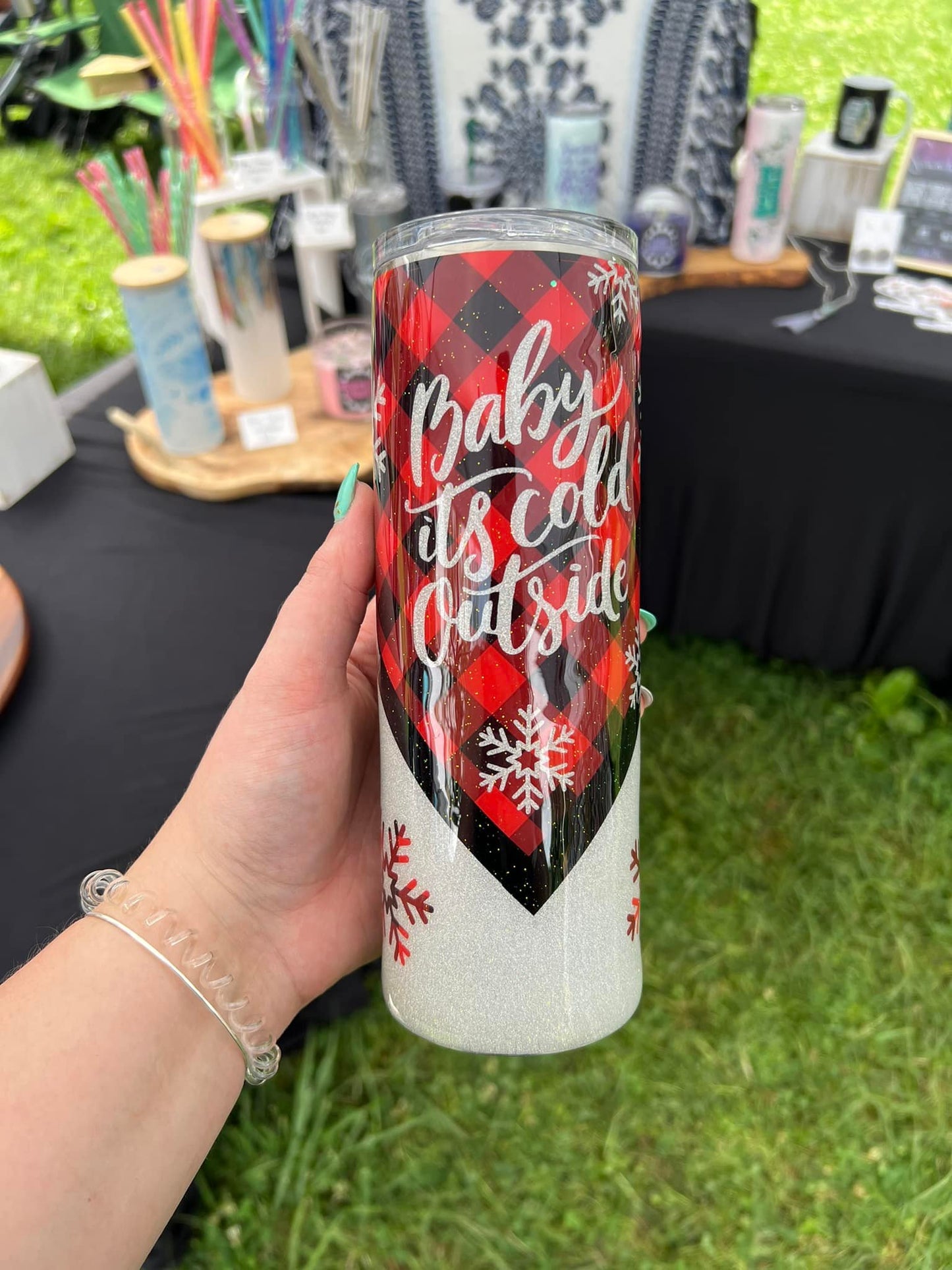 Baby Its Cold Outside v2 20 oz Tumbler