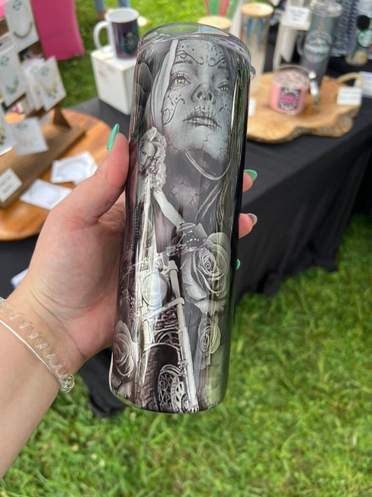 Motorcycle 20 oz Tumbler