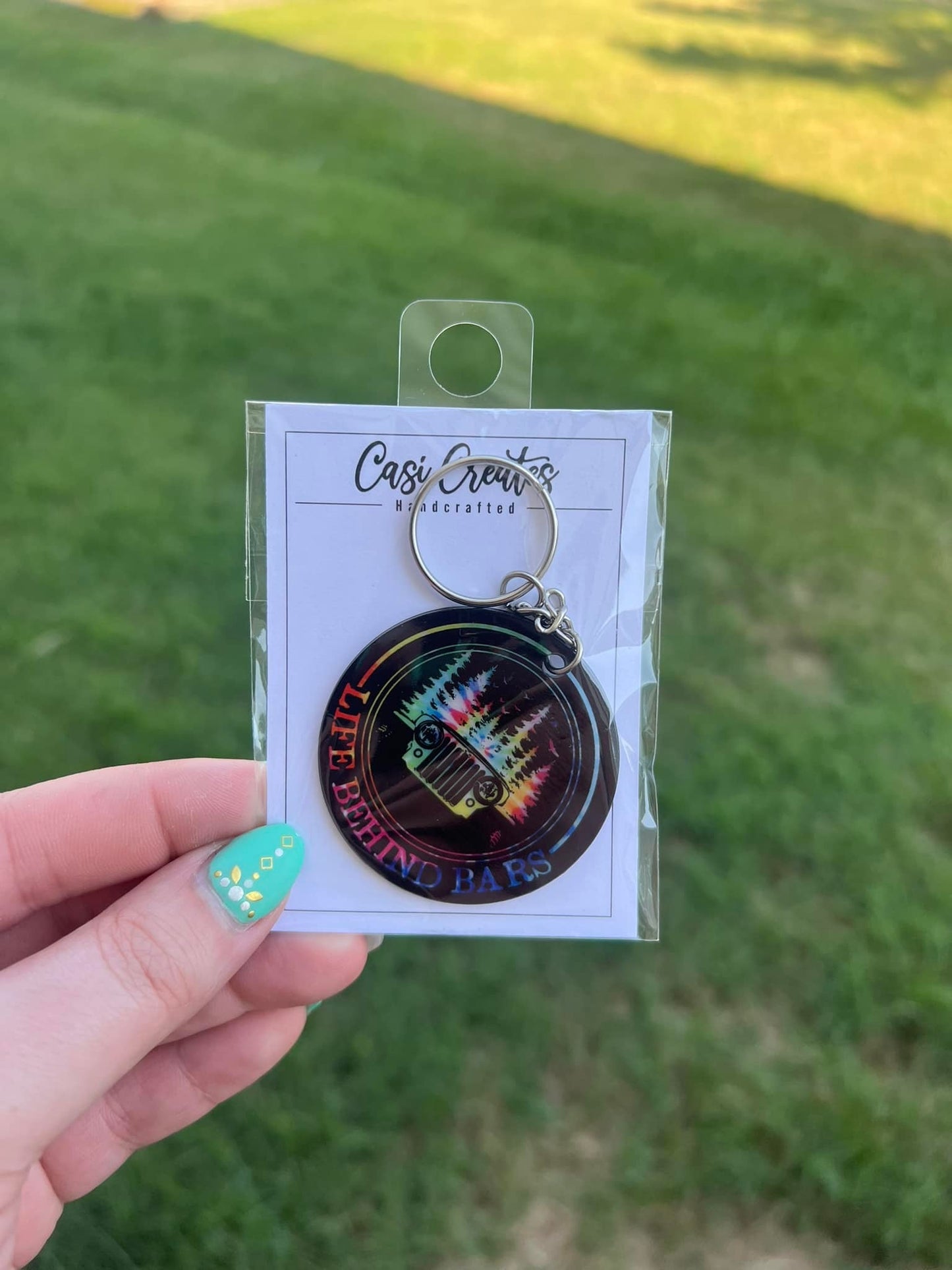 Life Behind Bars Keychain