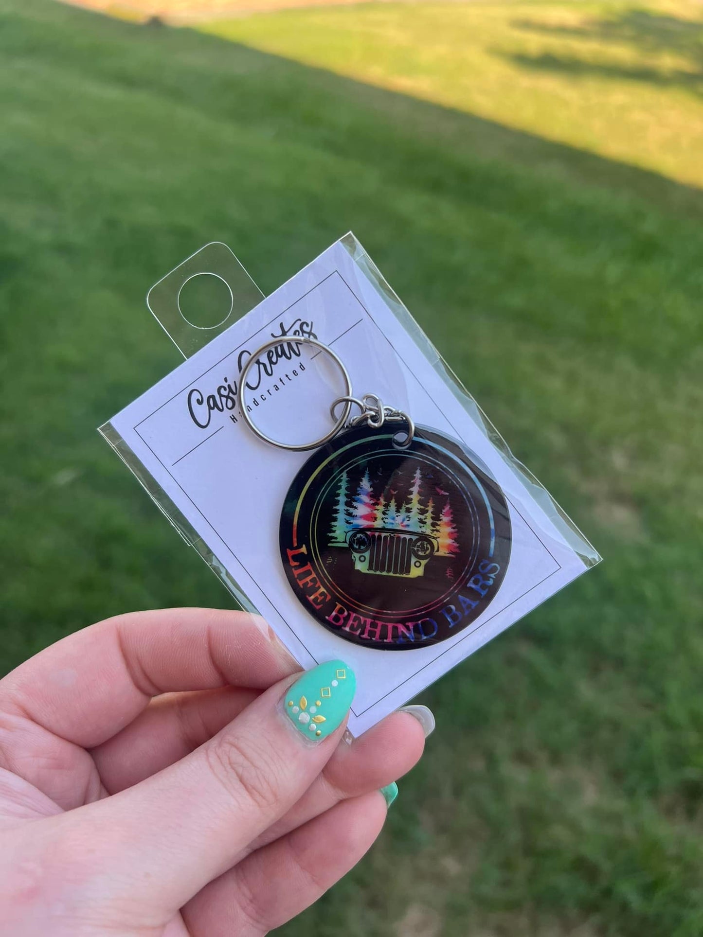 Life Behind Bars Keychain
