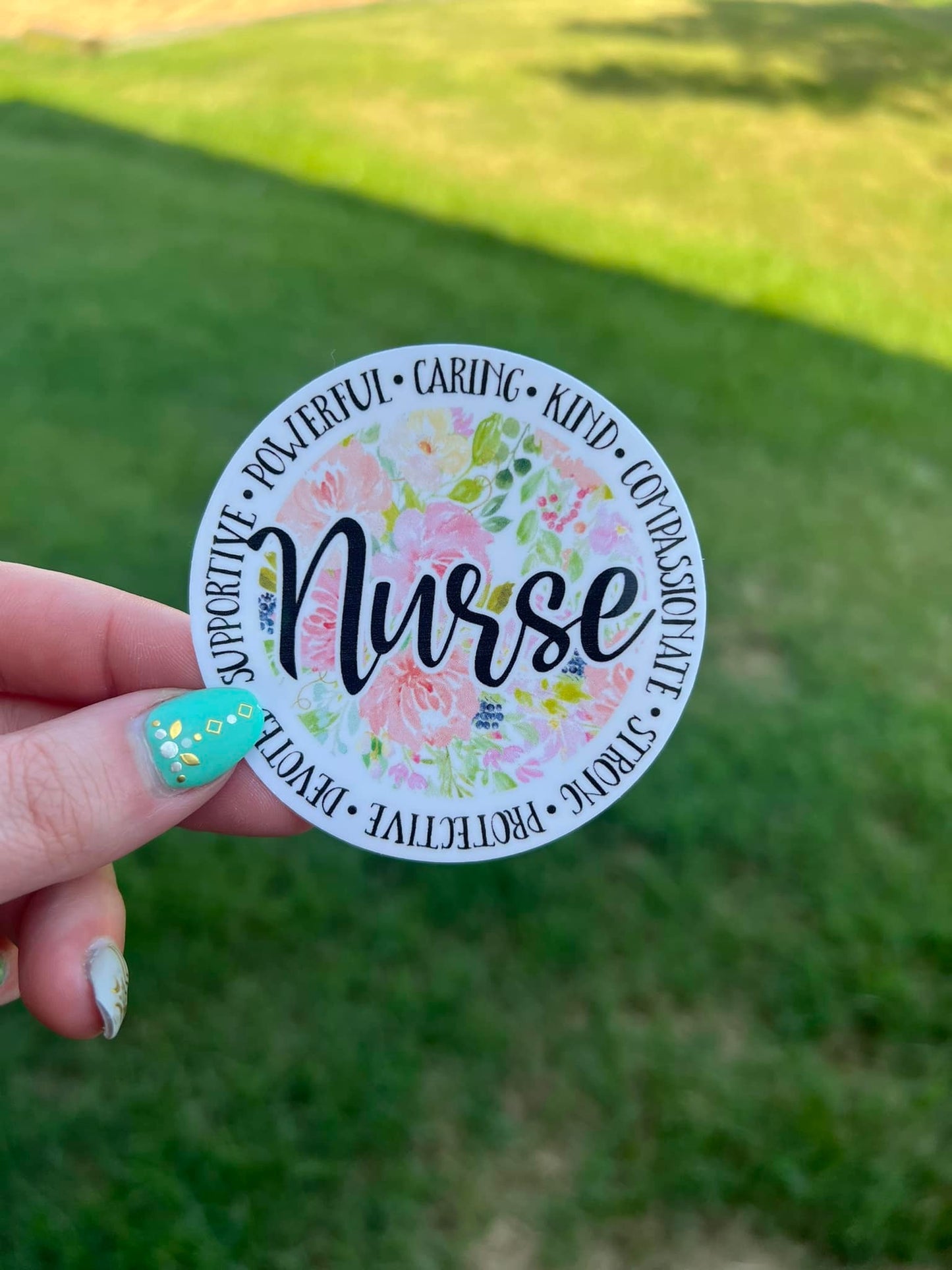 Nurse Water Resistant Sticker