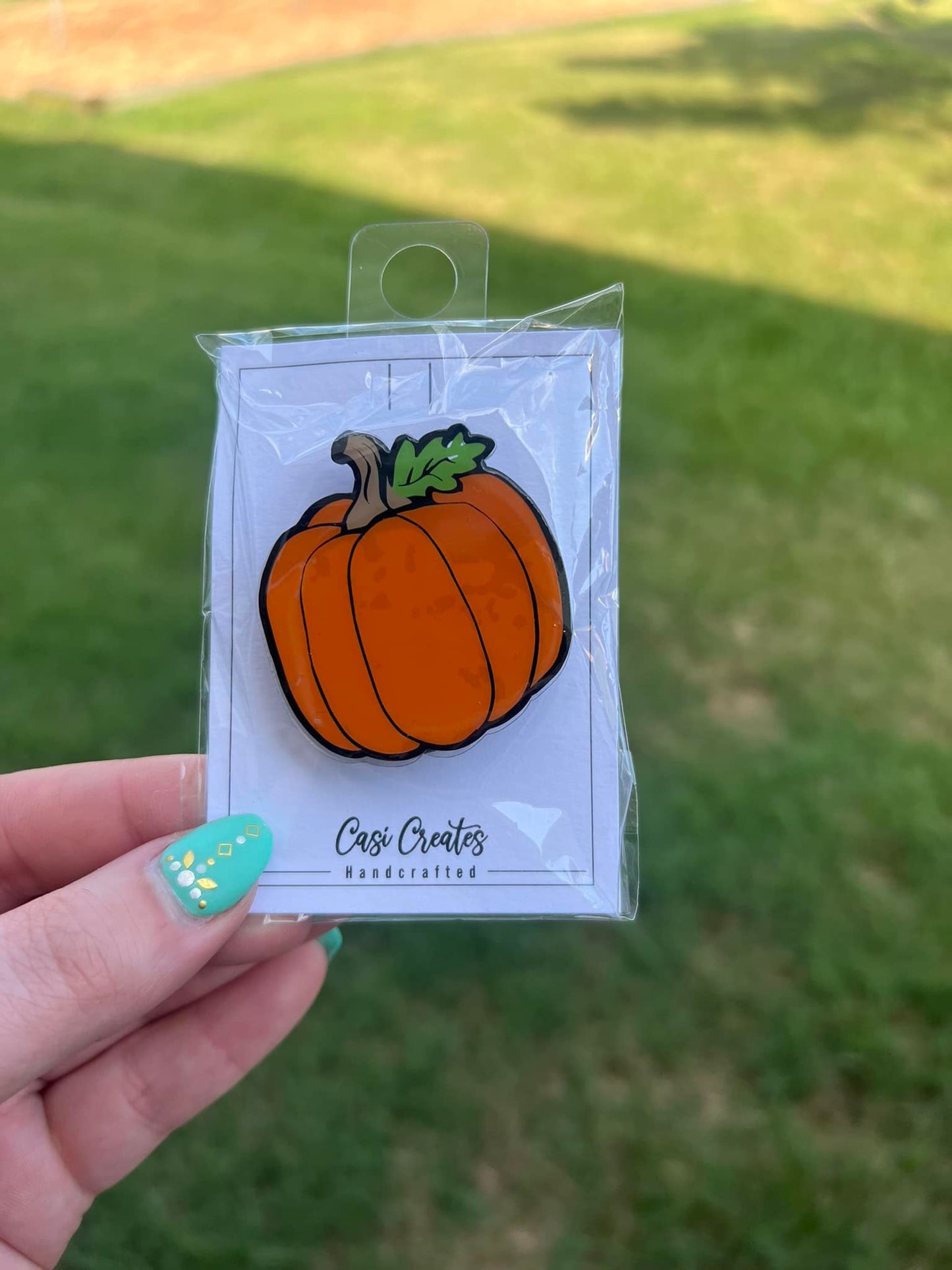 Pumpkin Phone Socket