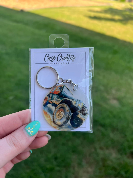 Jeep Keychain