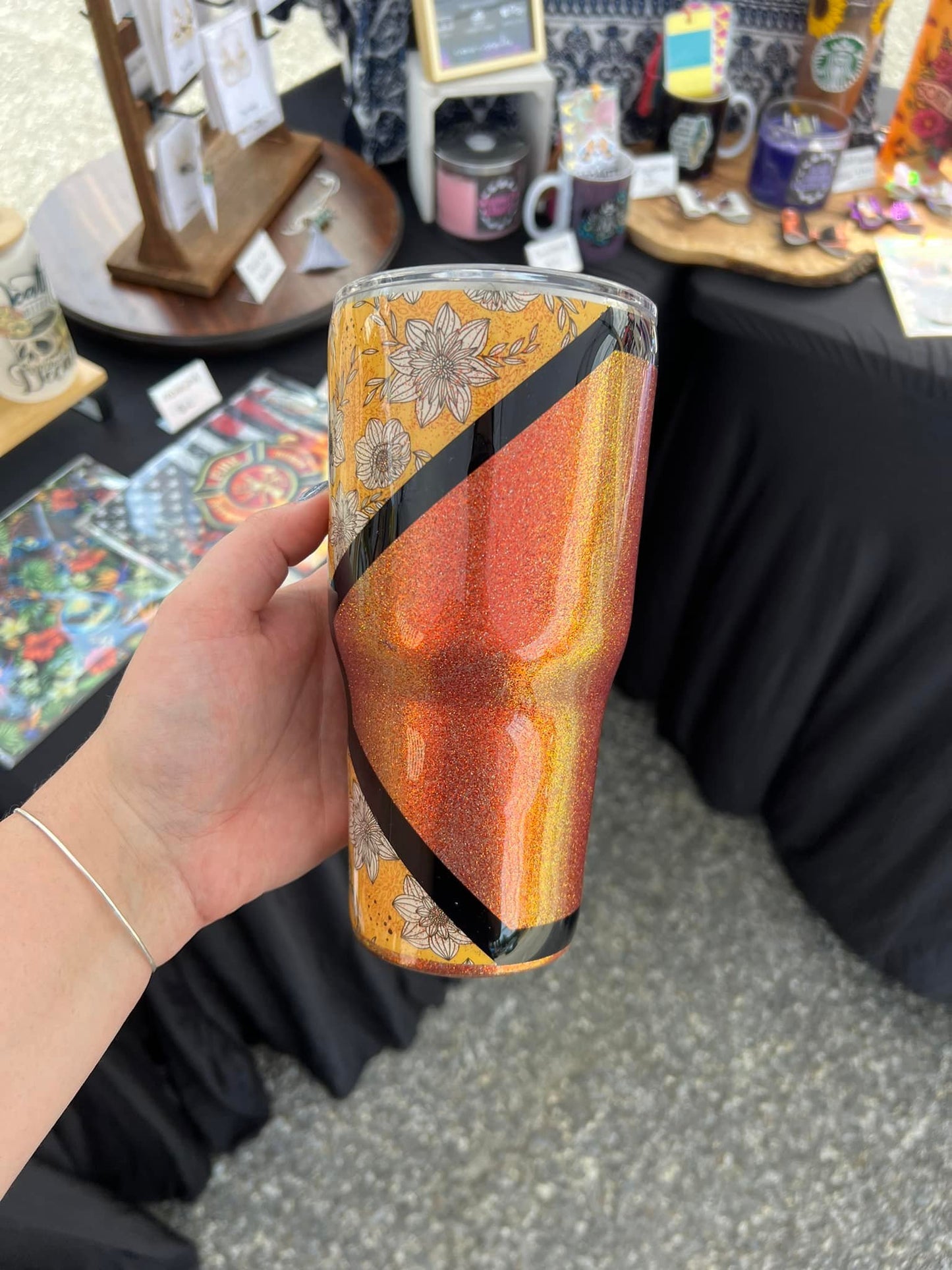 Fall Floral 30 oz Tumbler