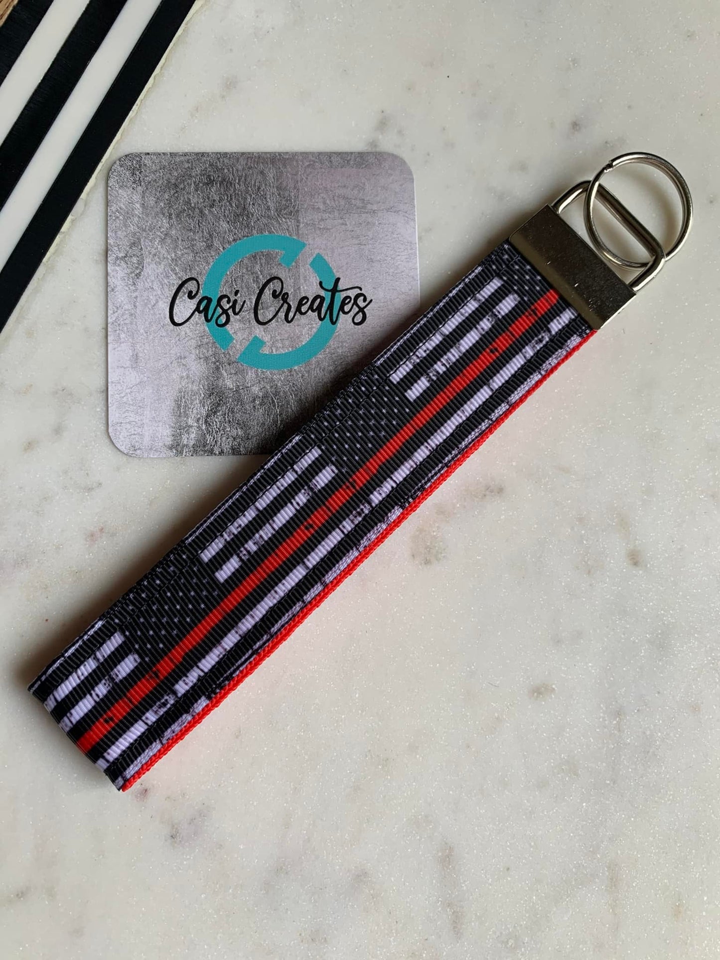 Red Line - Key Strap