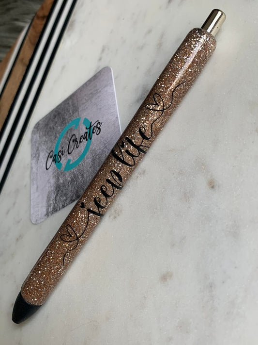 Gold Jeep Life - Ink Joy Pen