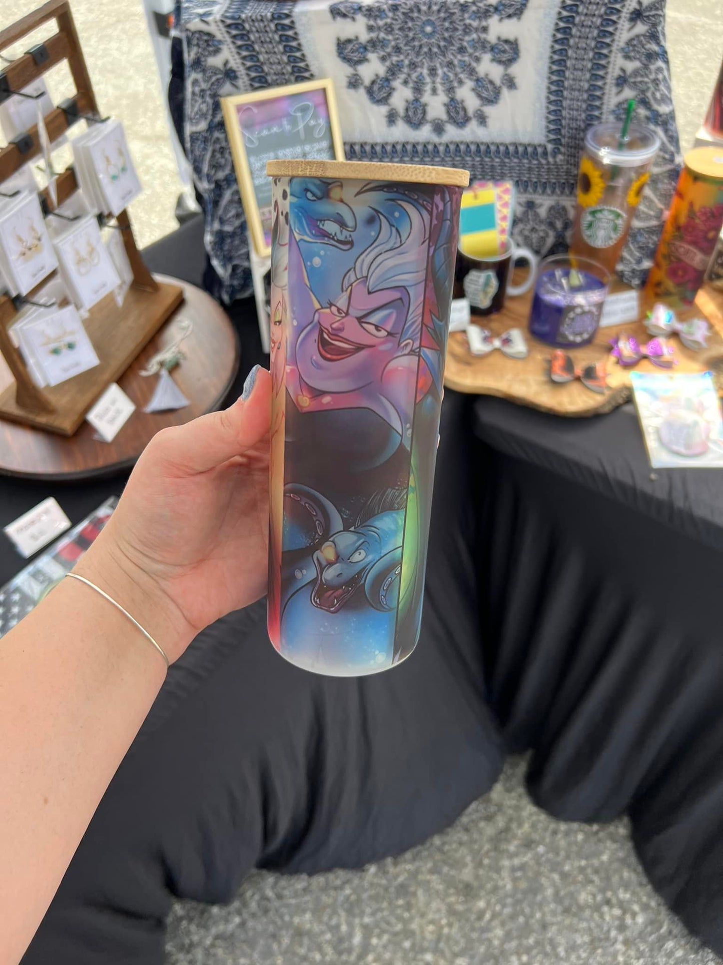 Villians 25 oz Glass Tumbler