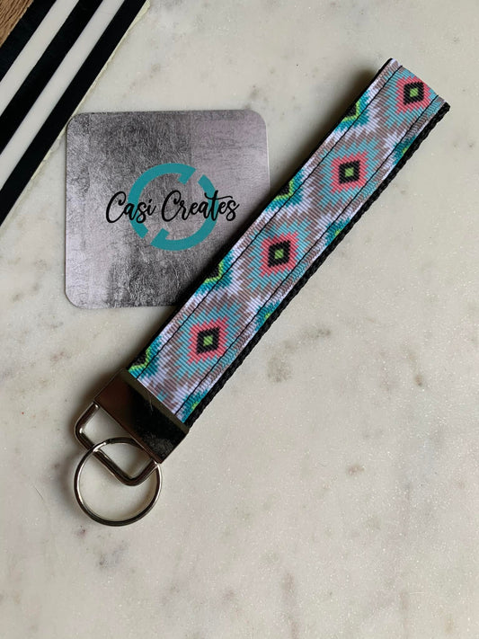 Pastel Aztek - Key Strap