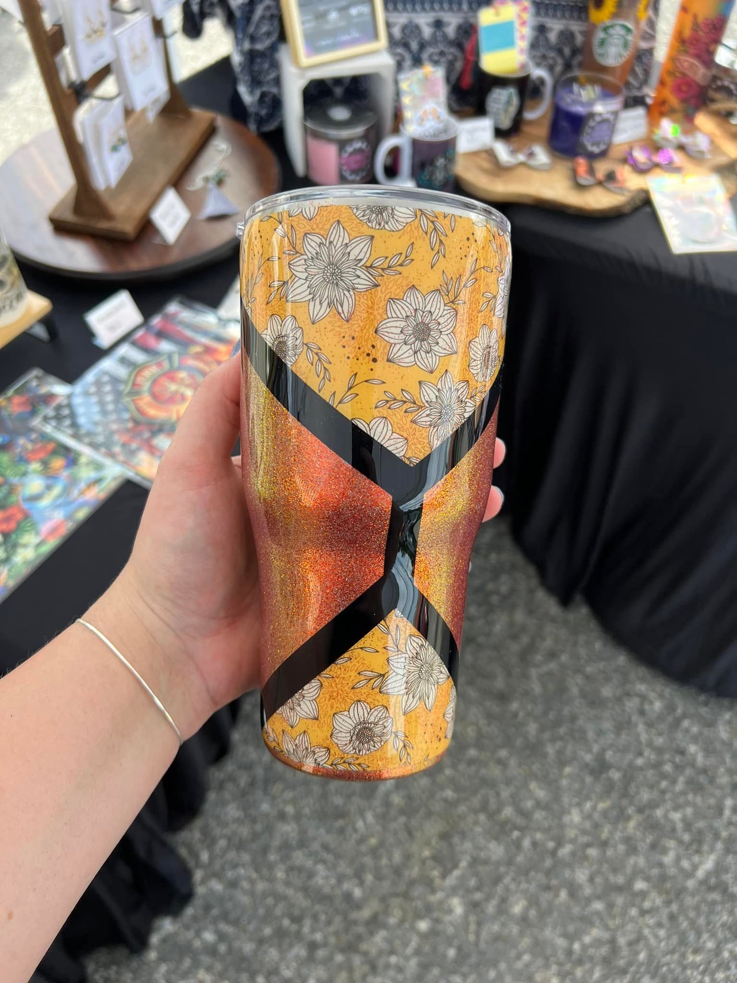 Fall Floral 30 oz Tumbler