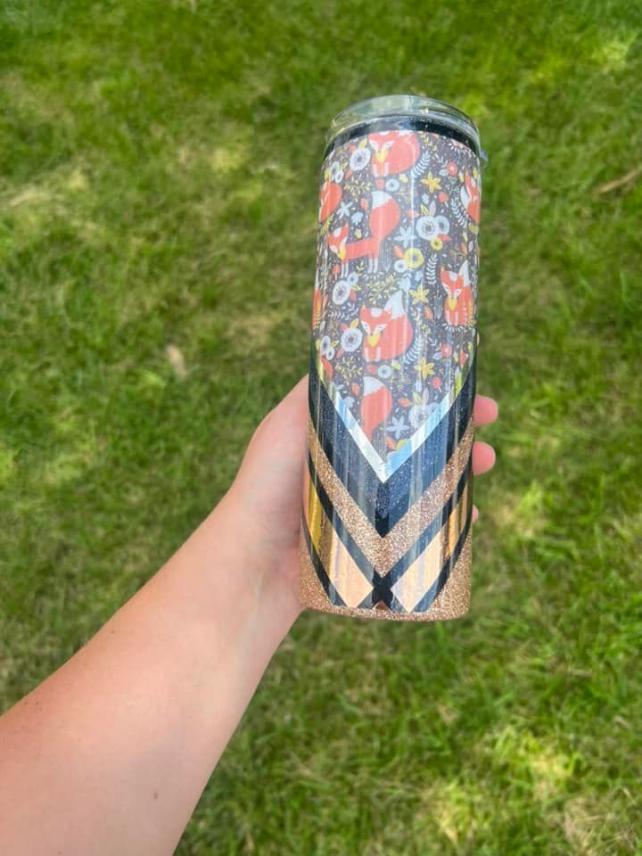 Autumn Fox 20 oz Tumbler