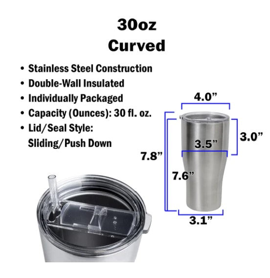 Salty Beach 30 oz Tumbler