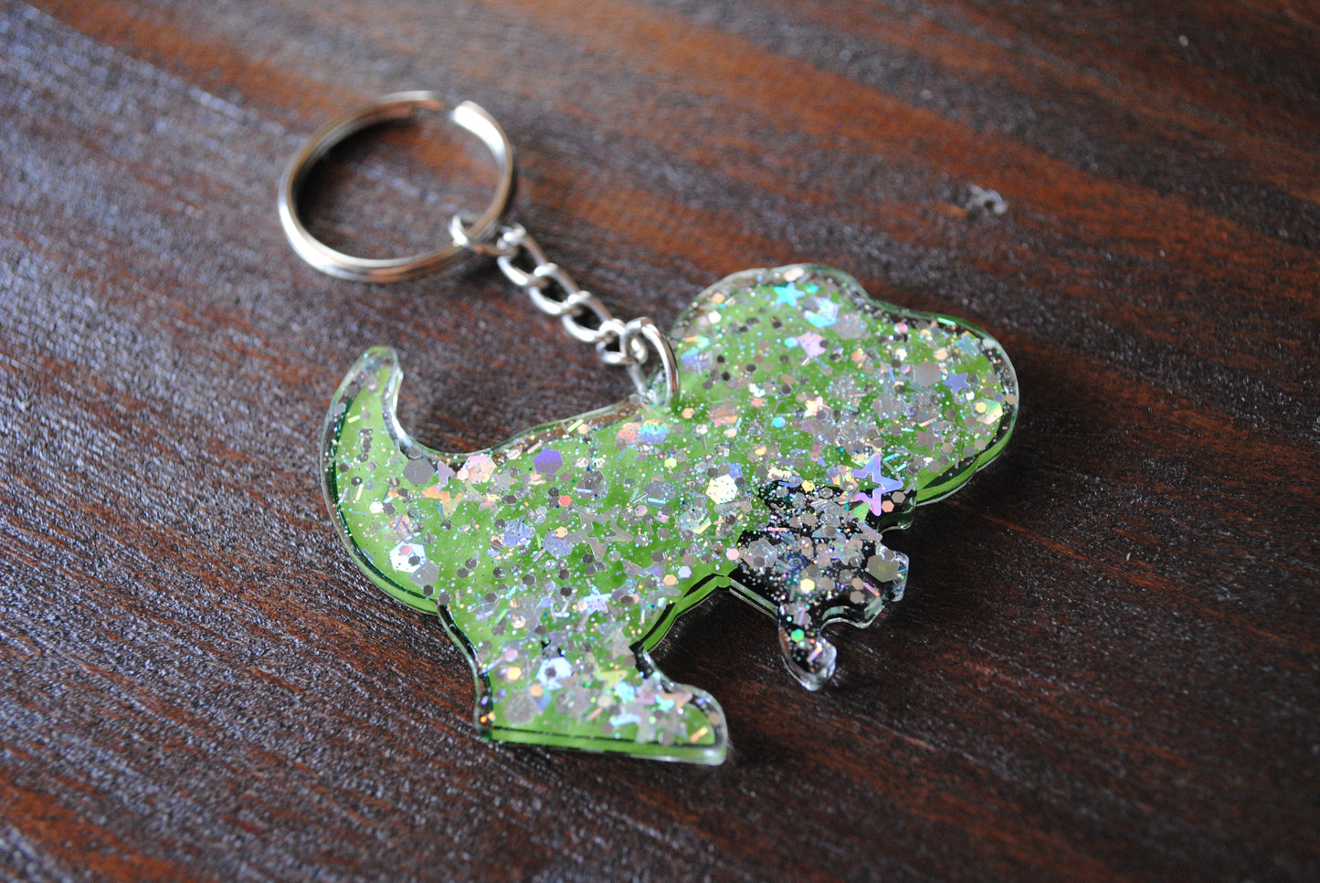 Unstoppable T-Rex Keychain